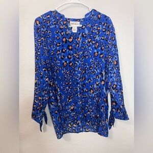 Leopard Print For The Republic Blouse NWOT